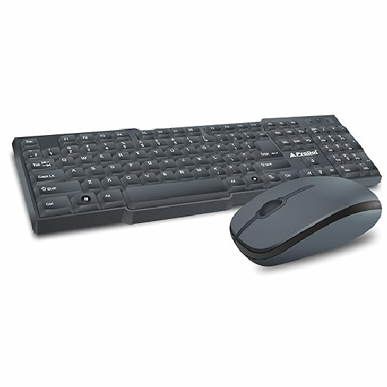 ProDot ProSeries Wired Keyboard Mouse Set I Plug & Play I Adjustable 1000 DPI I